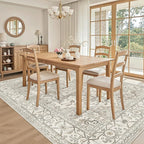 Madane 5x7 Area Rugs for Living Room, Stain Resistant Washable Rug, Non-Slip - Image 3