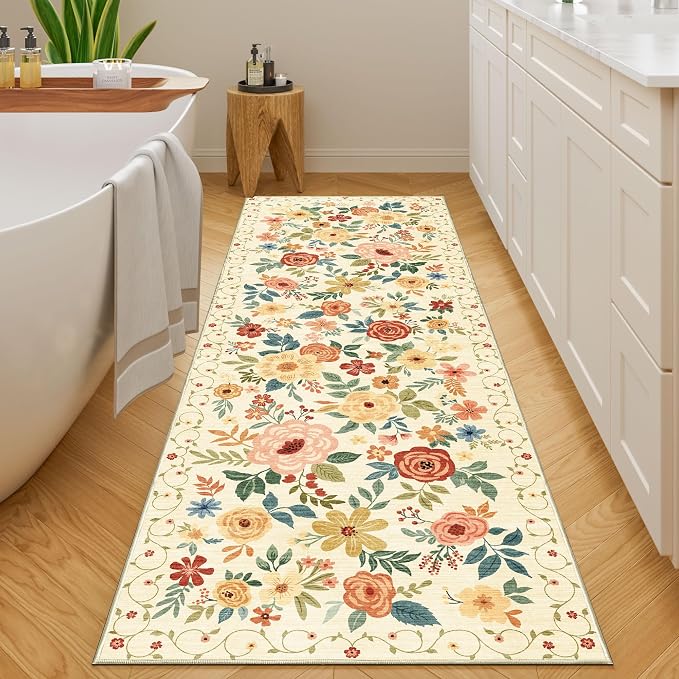 DUKINO 2x6 Runner Rug for Hallway, Washable Kitchen Runner Rug - Image 8