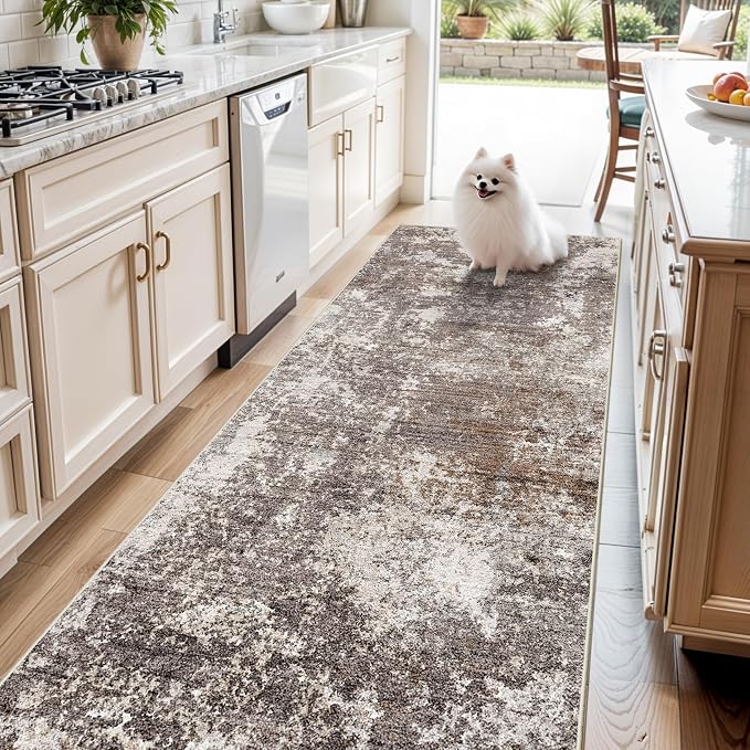 4x8 Area Rug for Indoor Entrance– Non-Slip Washable Door Mat for Entryway - Image 4
