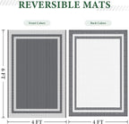 HappyTrends, Outdoor Rug, Patio Rug, Reversible Portable Outdoor Plastic Straw - Image 2