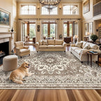 TOPRUUG Washable 12x15 Area Rug by TOPRUUG