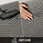 HIYARD Sturdy Front Door Mat, Absorbent Muddy Dirt Resist Welcome Door Mats - Image 7