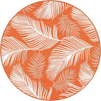 Pauwer Waterproof Outdoor Rug 6ft, Reversible Plastic Straw Patio Camping Rug - Image 9