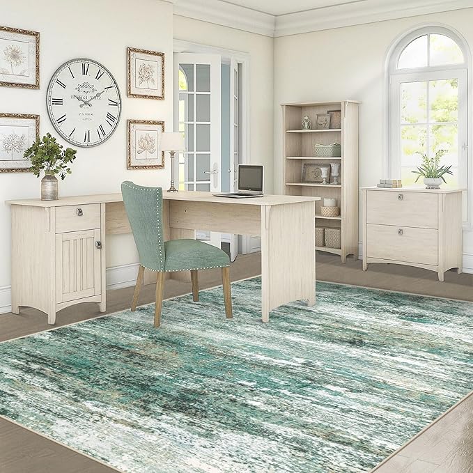 XLUEZ 5x7 Area Rugs for Living Room, Washable Modern Abstract Large Area Rug - Image 6