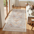 zesthome 3x6 Runner Rug Non Slip, Thin Entryway Washable Rug - Image 3