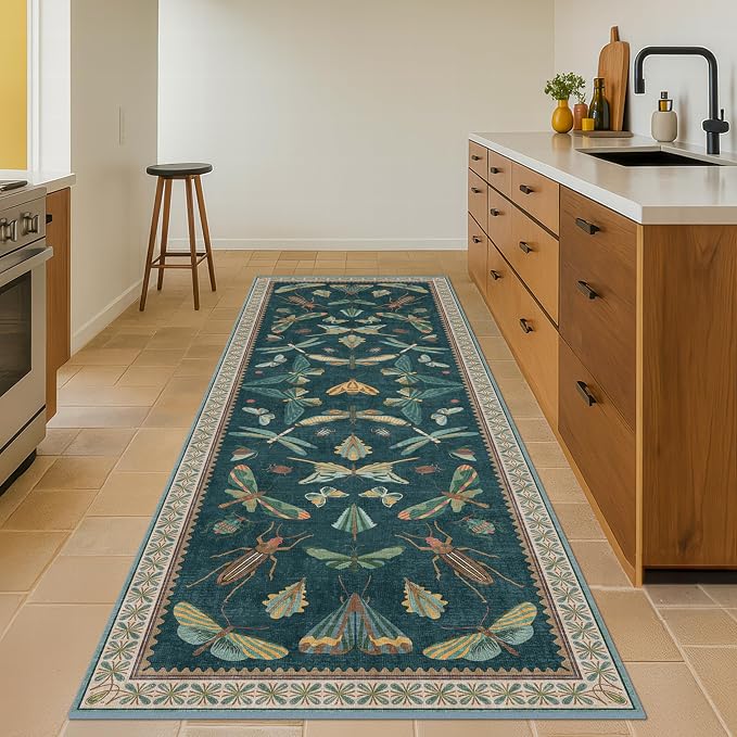 Hazo Haus Vintage Green Runner Rug - Image 3