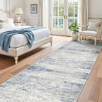 3x12 Runner Rug for Hallway, Non-Slip Long Bathroom Rugs Runner for Kitchen by Restydon
