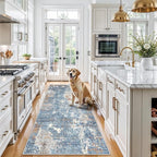 4x8 Washable Indoor Entryway Rug – Non-Slip Rubber Backed Floor Mat - Image 3