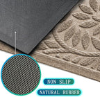 Bulijojo Front Door Mat Entrance, Durable Heavy Duty Welcome Mat, Thick - Image 3