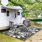 GENIMO Outdoor Rug Waterproof for Patio Decor, Large Area Rugs Mats for RV - Image 4