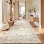 4x8 Rug for Bedroom, Wide Runner Rug for Hallway, Non Slip Washable Runner Rug - Image 4