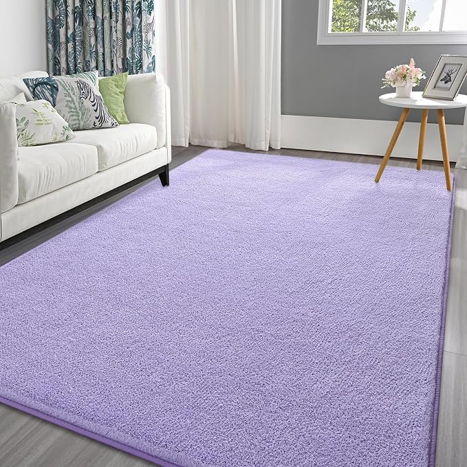 Pettop 7x10 ft Purple Area Rugs by Pettop