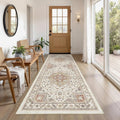 Vintage Hallway Runner Rug 3x8: Large Soft Washable Entryway by COTILED