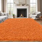 8x10 Area Rug for Living Room:Ultra Soft Fluffy Shag Brown Rugs, Large Fuzzy - Image 7