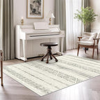 Miukiki 4x6 Area Rug for Living Room Moroccan Washable Rugs Non Slip Indoor - Image 8