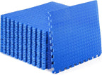 ProsourceFit Exercise Puzzle Mat 1/2-inch, EVA Interlocking Foam Floor Tiles by ProsourceFit