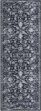 KILOCOCO Washable Runner 2x6 Rug Runner Printed Vintage Floral Kitchen Runners - Image 9