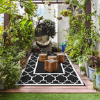GENIMO 8 ' x 10 ' Outdoor Rug for Patio Clearance, Waterproof Indoor Outdoor - Image 3