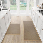 SUMLANS Kitchen Mat Set of 2 PCS, Cushioned Non Slip Rugs by SUMLANS