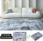 Rugcomf 6x9 Rug Washable Bedroom Rug Large Soft Area Rug Abstract Pattern - Image 5