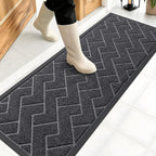 OLANLY Front Door Mat Indoor Outdoor Entrance, Waterproof All-Season, by OLANLY