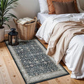Ashen Entryway 2x5 Runner Rug, Small Throw Runners by WelcometoBabovid