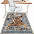 36"x48" Office Chair Mat for Hardwood Tile Floor, Under Desk Carpet Protector by BESBLEE