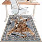 36"x48" Office Chair Mat for Hardwood Tile Floor, Under Desk Carpet Protector by BESBLEE