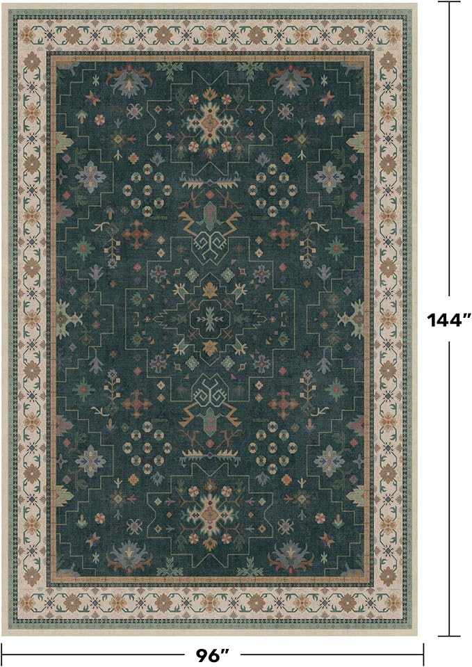 Hazo Haus Vintage 8x12 Large Area Rugs - Image 2