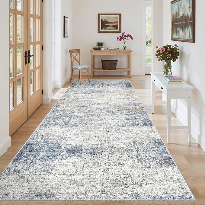 4x8 Rug for Bedroom, Wide Runner Rug for Hallway, Non Slip Washable Rug for - Image 4
