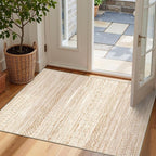 Miukiki 2x3 Entryway Rug Moroccan Washable Non Slip Indoor Floor Carpet by Miukiki