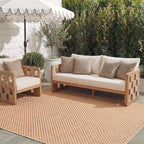 SAFAVIEH Washable Rug Outdoor Courtyard Collection by Unknown