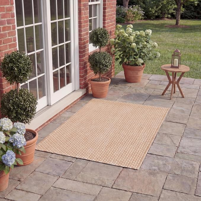 SAFAVIEH Washable Rug Outdoor Courtyard Collection by Unknown