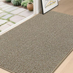 BEQHAUSE Dirt Trapper Door Mat 36" x 60", Non-Slip Washable Doormats Entrance by BEQHAUSE