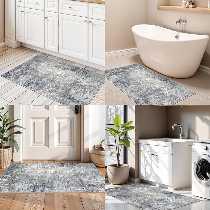 2x4 Runner Rug Washable Non-Slip – Small Throw Rug - Image 5