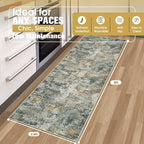 Runner Rug for Hallways Kitchen 2'6"x8' Washable Non Slip: Carpet Non Skid 8ft - Image 2