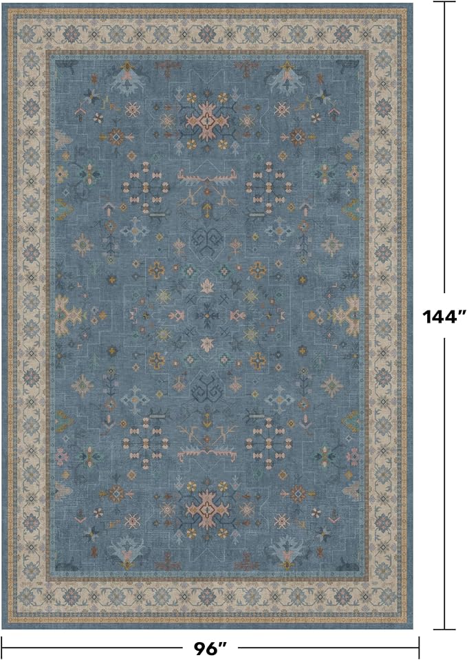 Hazo Haus Boho 8x12 Large Area Rugs - Image 2