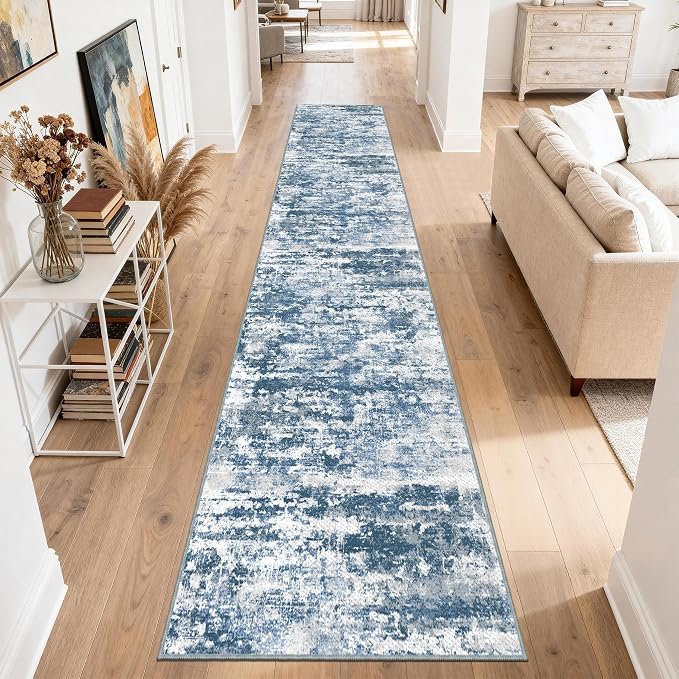 Washable Carpet Runners for Hallway 14ft-Non Slip Floor Runners for Dogs by TTelephant