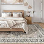 Vintage Living Room Area Rug 5x7 - Image 6