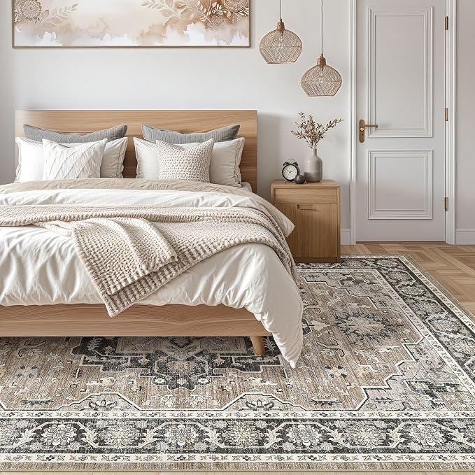 Vintage Living Room Area Rug 10x14 - Image 6