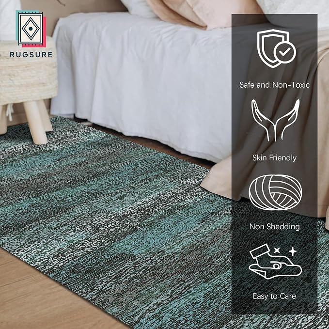 RUGSURE Washable Area Rug - Image 2