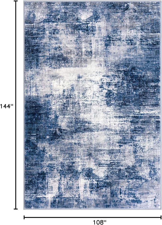 IOHOUZE Abstract Area Rugs 9x12 Ft Washable Large Rugs - Image 2