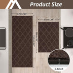 COSY HOMEER Soft Kitchen Rugs for in Front of Sink Super Absorbent Kitchen - Image 2