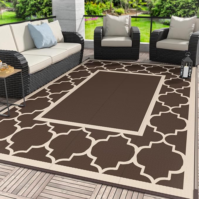 GENIMO 5' x 8' Outdoor Rug Waterproof by GENIMO