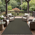 GENIMO Outdoor Rug for Patio Clearance, Lightweight Waterproof RV Camping Mat - Image 3