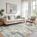 BEIMO Area Rugs 5x7 for Living Room Bedroom, Modern Abstract Machine Washable by BEIMO