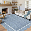GarveeHome Scalloped Large Living Room Area Rug 6x9 by GarveeHome