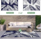 GENIMO Outdoor Rug 5' x 8' Waterproof - Image 2