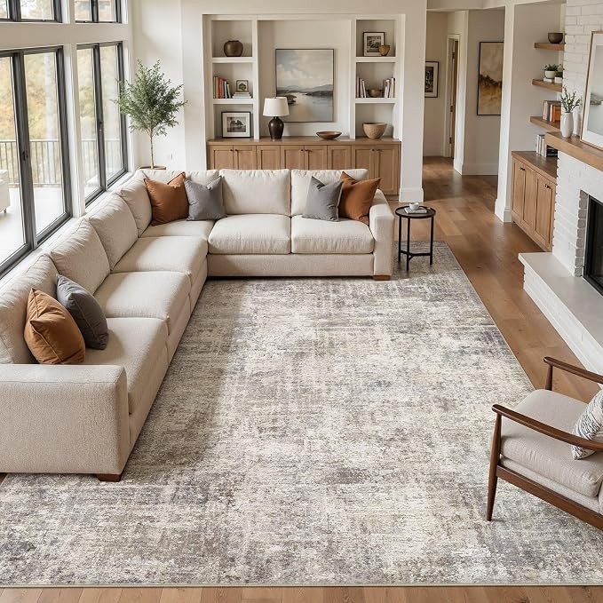 cotiled Washable 5x7 Area Rug for Living Room - Image 5