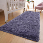 YJ.GWL Fluffy Runner Rugs for Bedroom Living Room Soft Shag Rug 2x6 Feet - Image 7